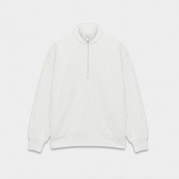 Aritzia - Cozy Sweatfleece Boyfriend 1/2 Zip Sweatshirt size M - Picture 4 of 8